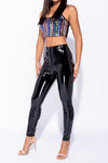 Tasha Wetlook Skinny Jeans