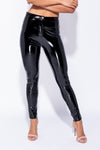 Tasha Wetlook Skinny Jeans