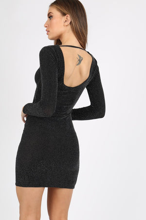 Giselle Glitter Bodycon Dress