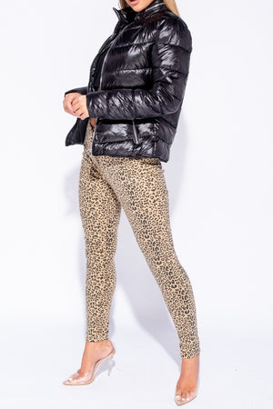 Alexis Black Padded Jacket
