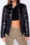 Alexis Black Padded Jacket
