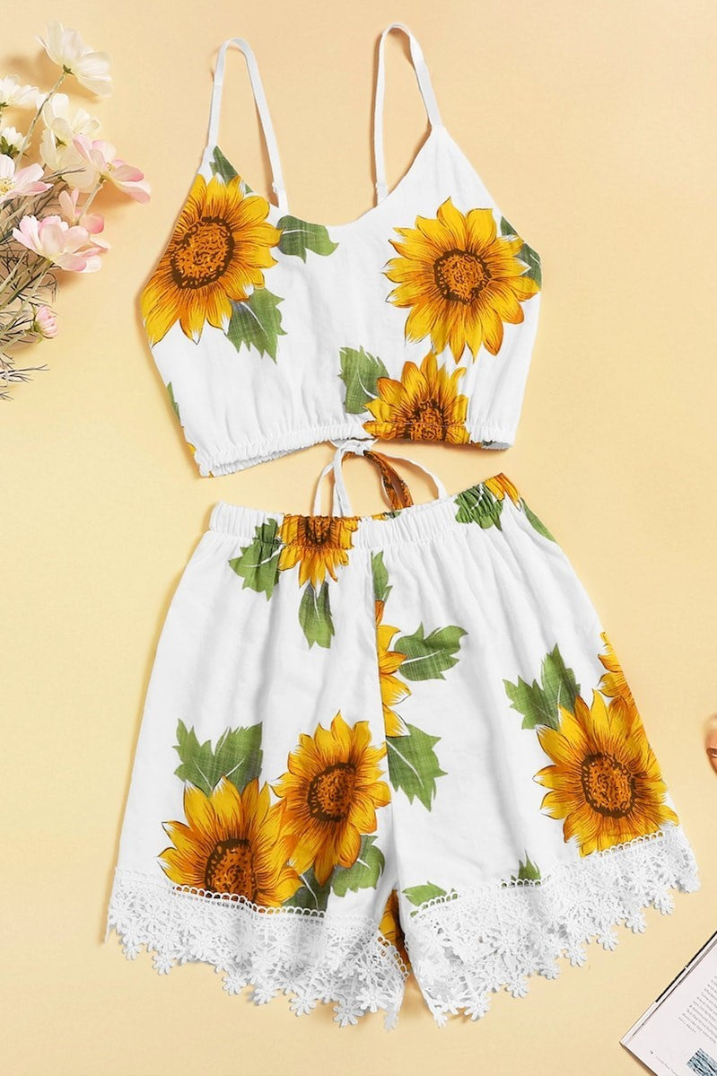 Emily Floral Print Co-ord