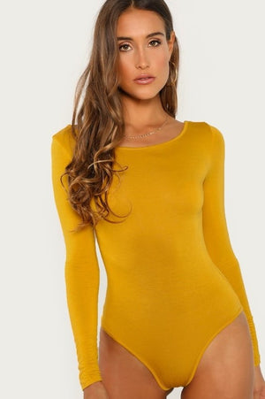 Zia Ginger Solid Bodysuit
