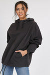 Washed Cagoule Jacket Black