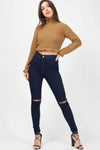 Amber Ruffle Knitted Jumper