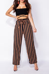 Alice Striped Wide Leg Trousers
