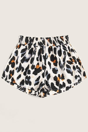 Nyla Leopard Print Shorts