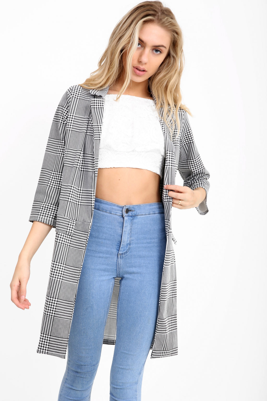 Grey Duster Coat
