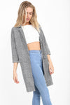 Grey Duster Coat