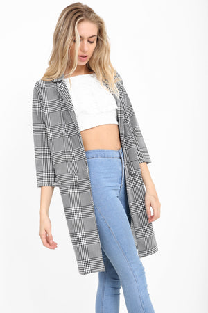 Grey Duster Coat