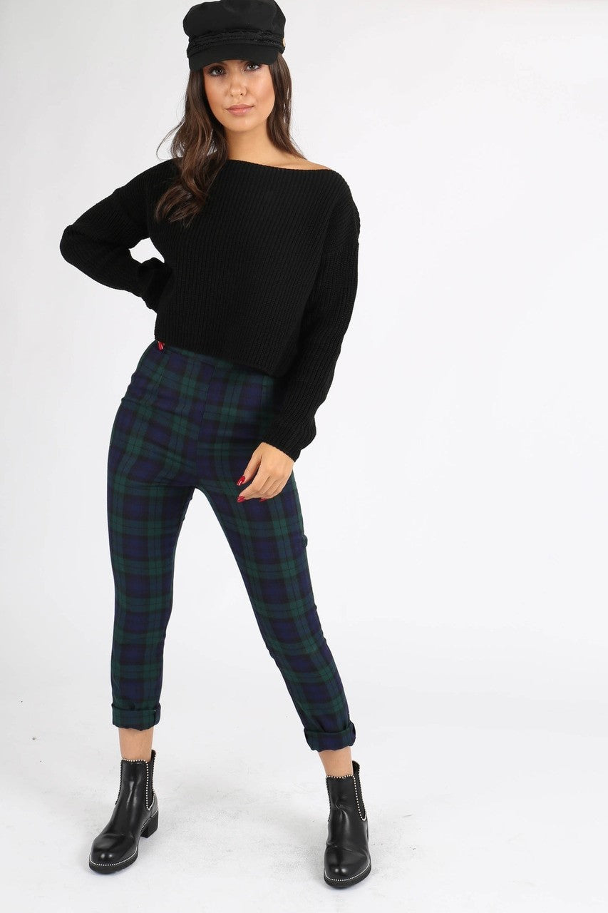Ellie Crop Chunky Jumper