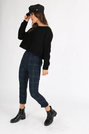 Ellie Crop Chunky Jumper