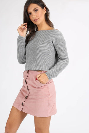 Emma Chunky Crop Jumper