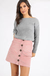 Emma Chunky Crop Jumper