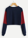 Sam Cut Crop Sweatshirt