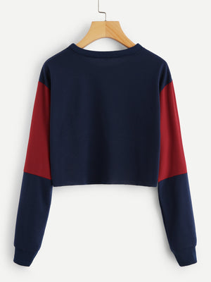 Sam Cut Crop Sweatshirt