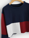 Sam Cut Crop Sweatshirt
