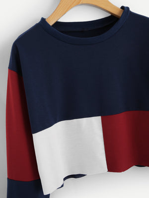 Sam Cut Crop Sweatshirt